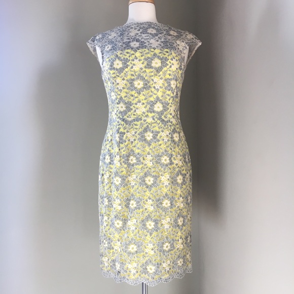 maggy london yellow dress